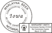 Iowa Notary Seal Stamps and Supplies - Order your IA Notary Stamp Online